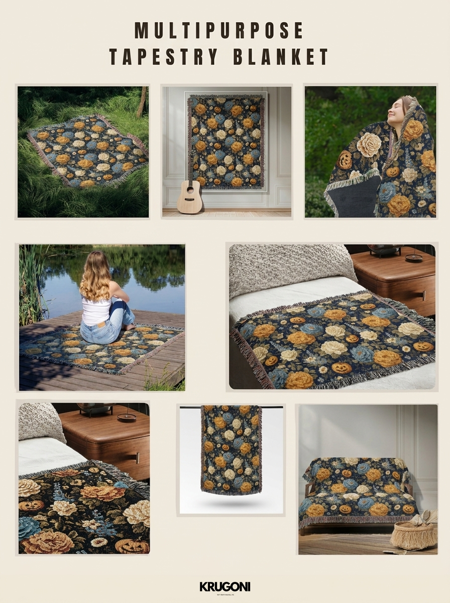 Coordinated KRUGONI jacquard woven home décor collection